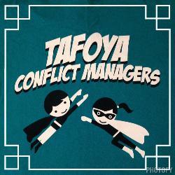Tafoya Conflict Managers. With two super hero kids in flight